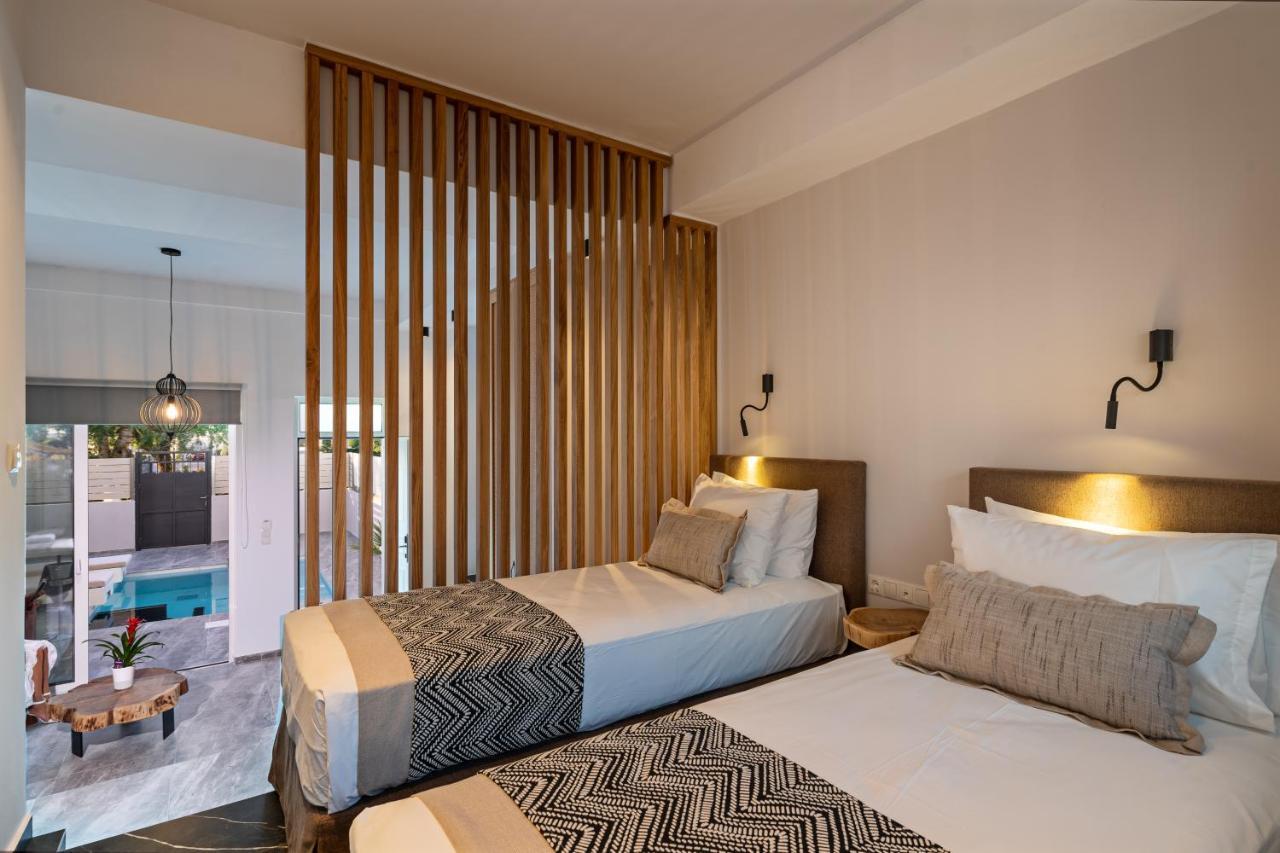 Delfina Boutique Hotel Paralia Kourna Екстериор снимка
