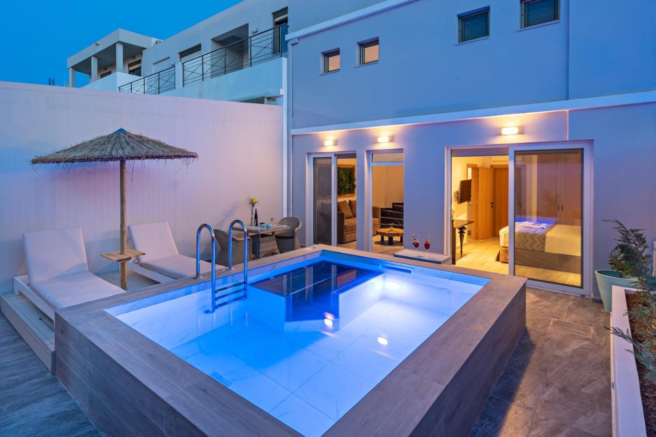 Delfina Boutique Hotel Paralia Kourna Екстериор снимка