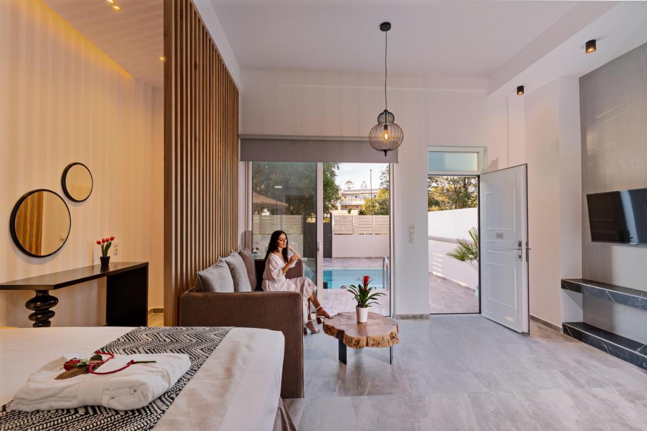 Delfina Boutique Hotel Paralia Kourna Екстериор снимка