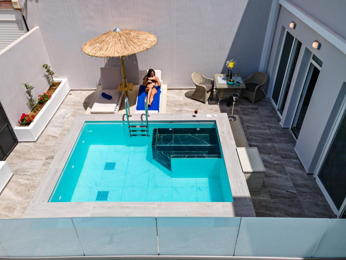 Delfina Boutique Hotel Paralia Kourna Екстериор снимка
