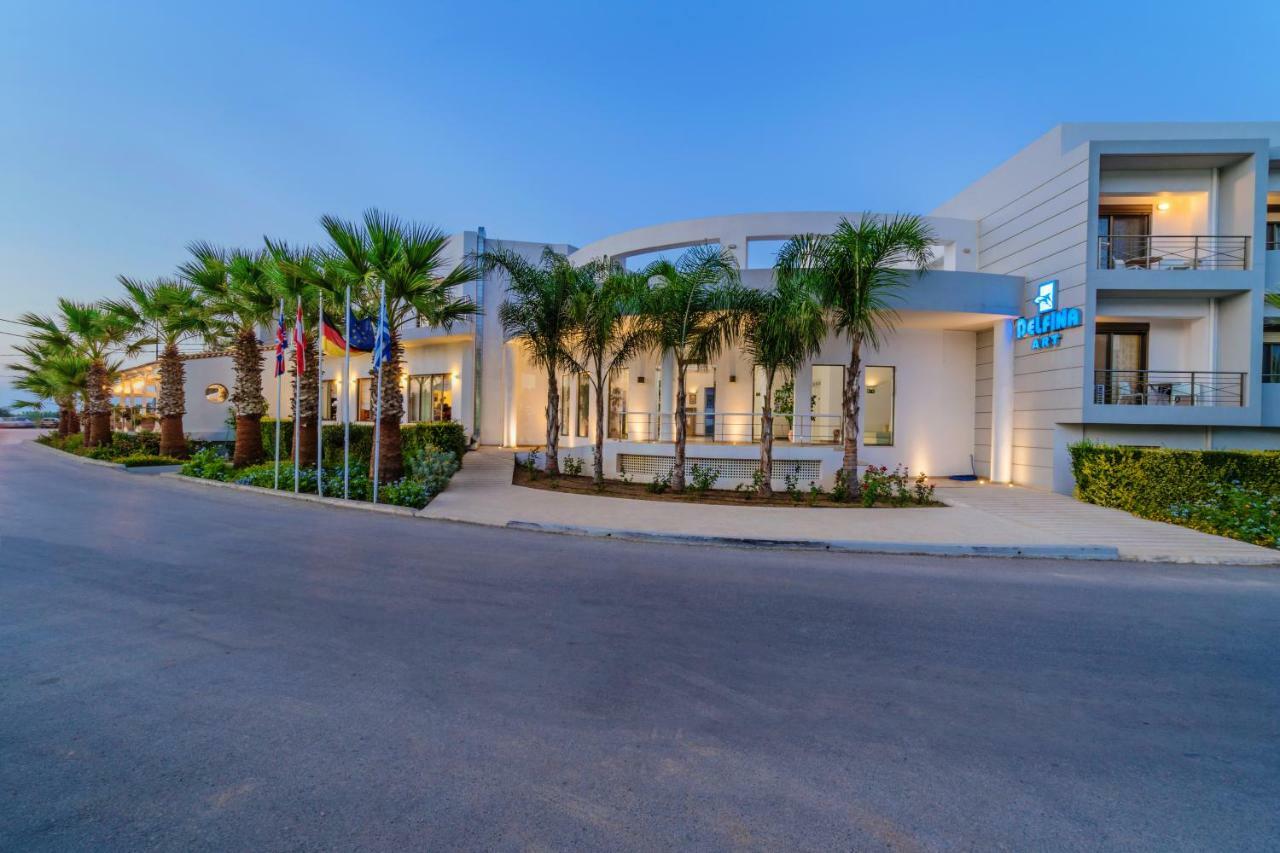 Delfina Boutique Hotel Paralia Kourna Екстериор снимка